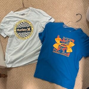Hurley and Under Armour Tee Set